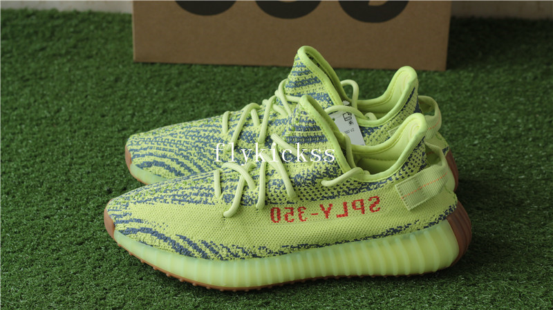 Final Correct Version Yeezy Boost 350 V2 Semi Frozen Yellow